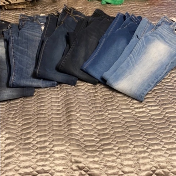 6 pairs of jeans! Different brands! Like new - Picture 1 of 7